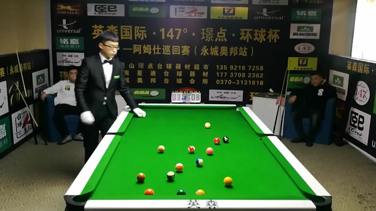 逾380名球手角逐独牙传奇中式九球临海大师赛(图1)